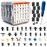 1300PCS Car Push Retainer Clip Door Panel Trim Kit Bumper Fender Panel Clips Car