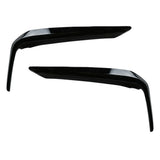 2X Front Bumper Fog Light Eyelid Cover Trim
