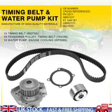 Timing Cam Belt Kit + Water Pump Fits Ford Fiat 500