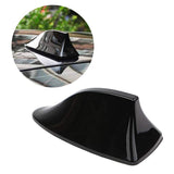 Shark Fin Antenna Black Cover Radio FM/AM Booster Signal Decor Car Accessories