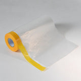 5 Rolls Pre-taped Masking Paper Car Painter Spray Paint Protect Film Dustproof