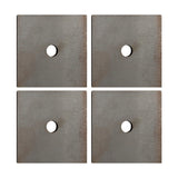 4pcs 80MM Steel Spreader Plates for Mounting Seats- Camper van Conversion