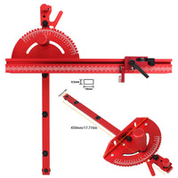 Table Saw Precision Miter Gauge For 30/45mm T Track With Miter Gauge Fence & Bar