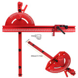 Table Saw Precision Miter Gauge For 30/45mm T Track With Miter Gauge Fence & Bar