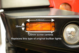 Orange Amber Indicator light Blinker lamp