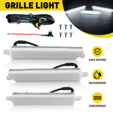 Fit Ford Ranger Front Bumper Grille Grill White Led Light