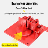 Manual Steel Bar Bender Rebar Bender Portable Construction Building Bending Tool