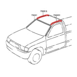 single cab side roof drip molding seal trim