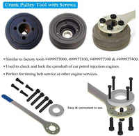 Cam Sprocket Install Remove Wrench Tool & Camlock TooL