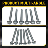 Fit VW Audi Front Subframe & Consoles Bolt kit Golf A3 Mk5 Mk6 Touran N10640301