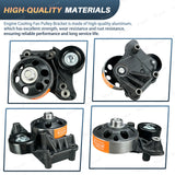 Cooling Fan Bracket & Pulley