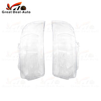 Pair Left+Right Headlight Lens Cover Clear