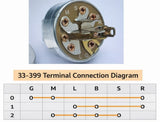 IGNITION SWITCH 6 PIN SUITS SELECTED MTD RIDE-ONS