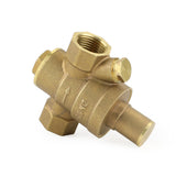 Brass Water Pressure Reducing Regulator Valves With Gauge Audjustable