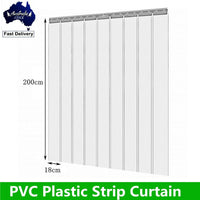 Coolroom Door Strip Freezer Room Curtain with Hanging Rail Kit