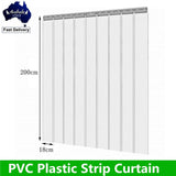 Coolroom Door Strip Freezer Room Curtain with Hanging Rail Kit