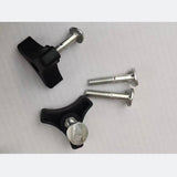 2/4PCS Triangle Handle Knob Nut Screw Bolt For Honda Lawn Mower Parts Replace