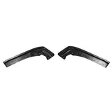 Series M3 F30 Gloss Black Rear Corner Side Spats Diffuser Splitter
