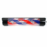 LED Sign Lamp Barber Pole Light Rotating Hair Salon