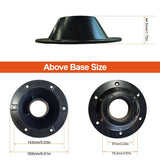 Island Table Leg Set / Kit with 2 x Above Floor Base - VW Conversion / Motor