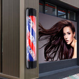 LED Sign Lamp Barber Pole Light Rotating Hair Salon