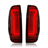 Smoked Black LED Tail Lights Lamp for Nissan Navara D40 2005-2014 ST ST-X RX AT