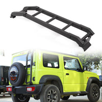 Aluminum Car Rear Tail Door Ladder Climbing Fit For Suzuki Jimny 2019+ Black