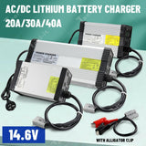 Lithium AC/DC 12V 20A/30A/40A Battery Charger For Lithium Iron LiFePO4 OZ