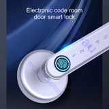 Fingerprint Smart Door Lock Electronic Handle Bluetooth APP Digital Password Key