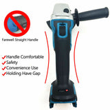 18V 125mm Angle Grinder Brushless Cordless Replaces For Makita DGA456 Body AU