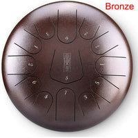 13 Notes 12'' Steel Tongue Drum Handpan C Major Hand Tankdrum + Bag + Drumstick