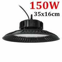 150W 200W UFO HIGH LOW BAY LED WORK LIGHT Industrial WAREHOUSE FACTORY DOWN LAMP