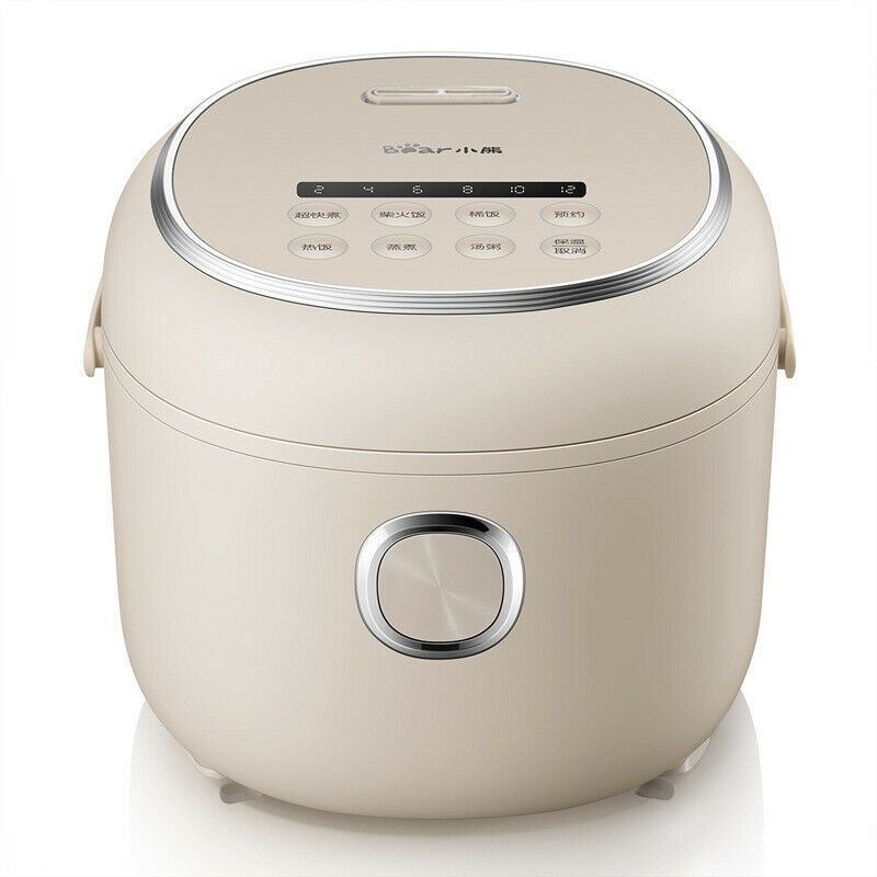 Bear Smart Electric Rice Cooker 2L Capacity Small For 1-3 person Multi ...