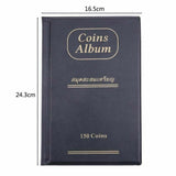 2x 150 large slots Australian 50c Coin Album Holder Storage Book Suit AU 50 cent