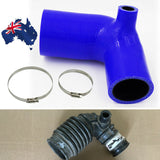 For Navara D22 ZD30 3.0l Silicone AIR Intake Induction Pipe to Turbo Hose Blue